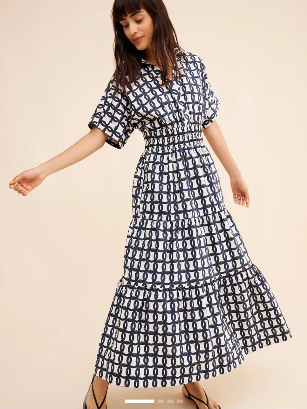 Anthropologie The Somerset Maxi Dress Size L